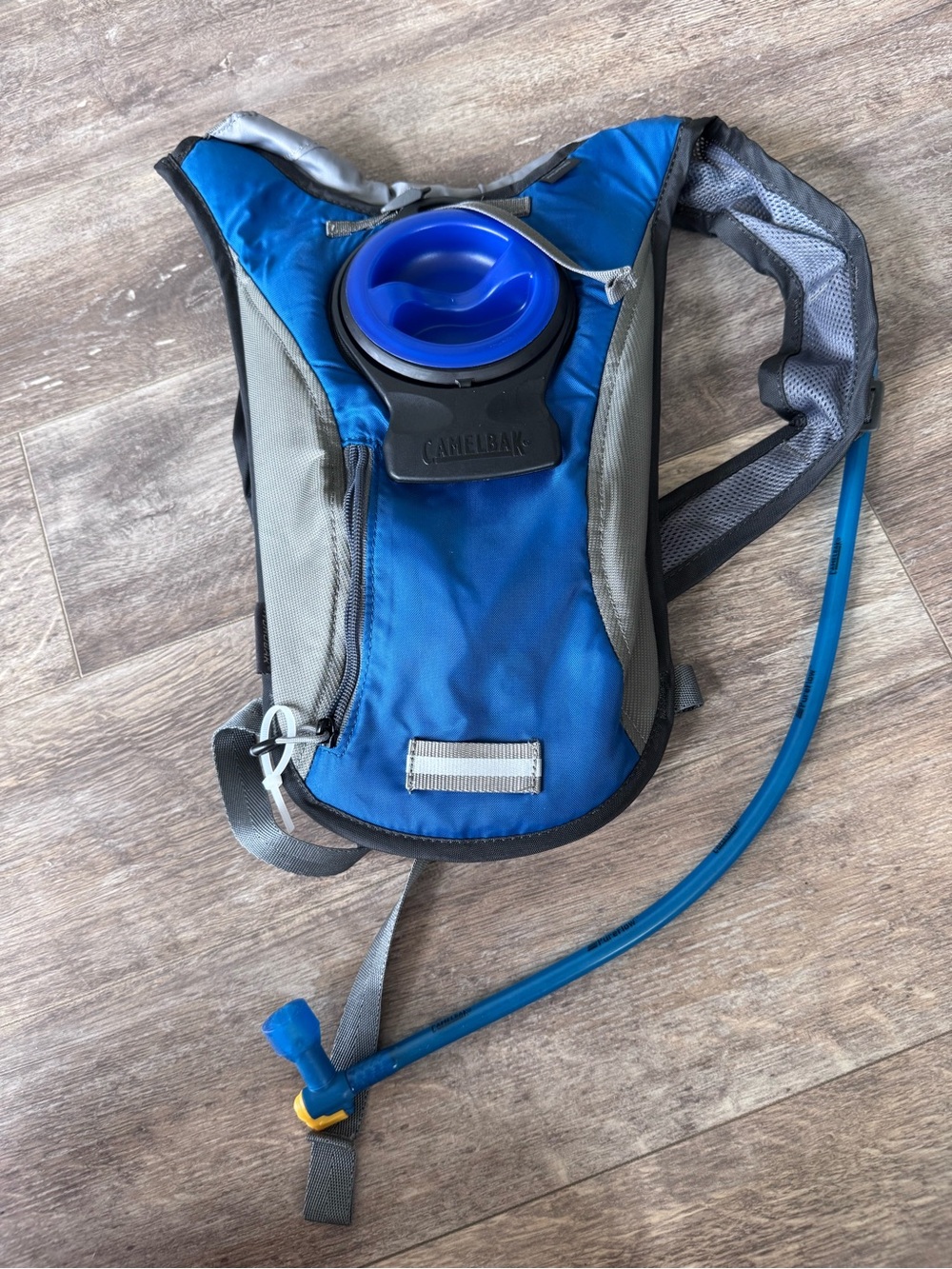 Camelbak Hydration Backpack Hydrobak W/ Bladder Blue & Gray - Picture 7 of 7